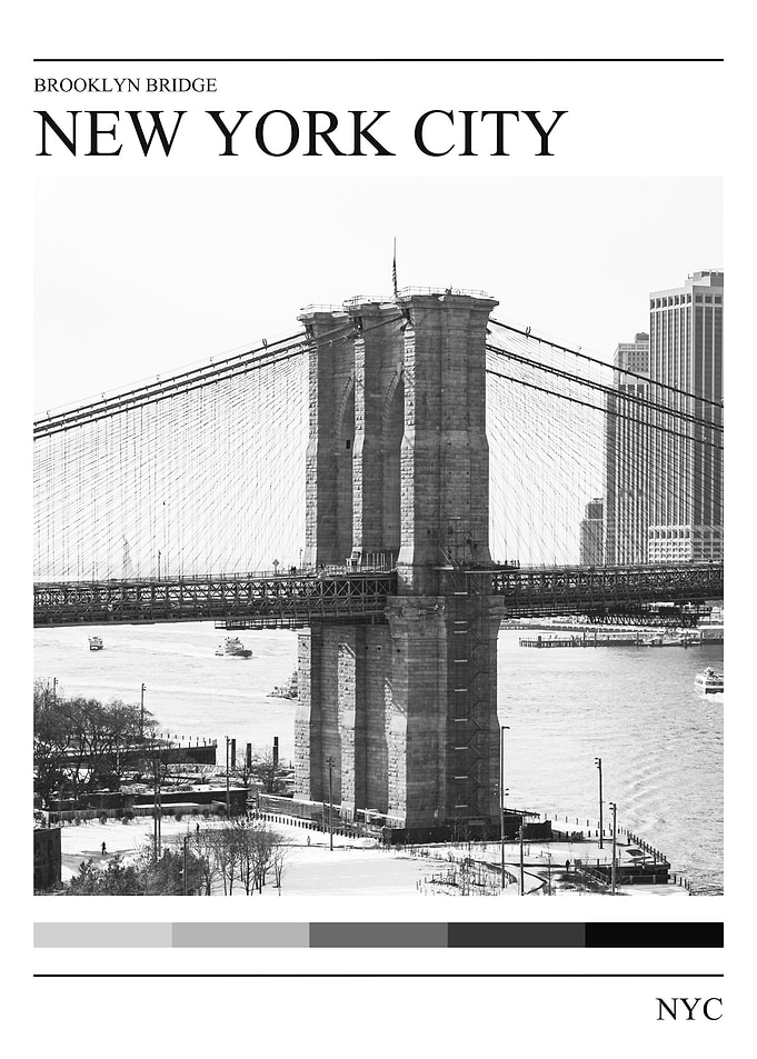 Brooklyn Bridge Minimalist