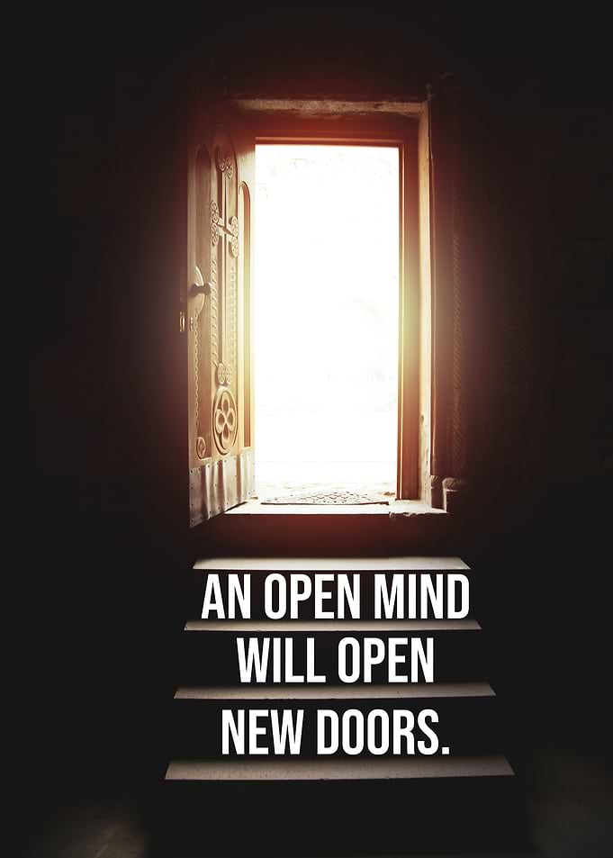 Open Mind Open New Doors
