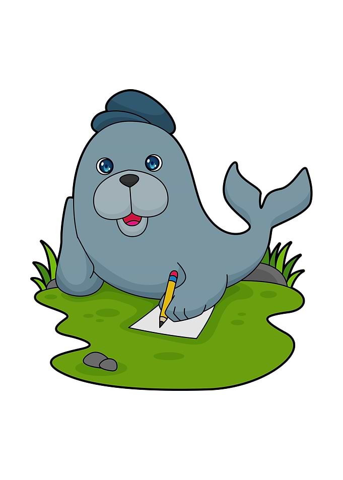 Seal Pencil Paper