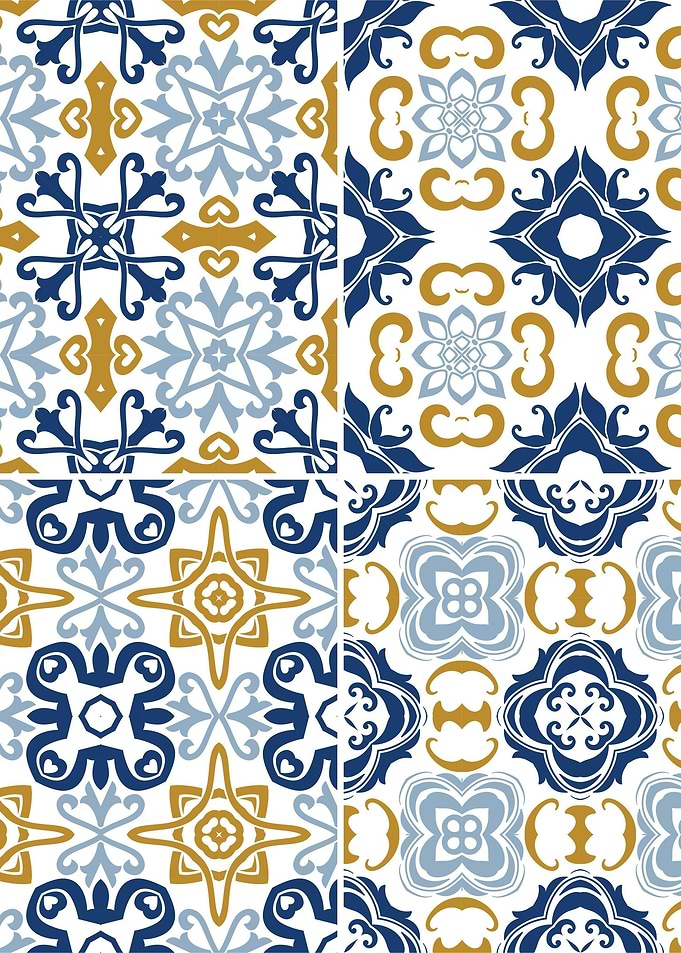Mediterranean BlueTile 123