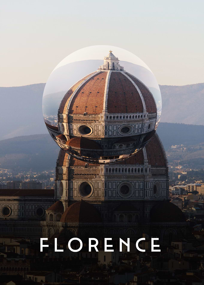 Florence Italy Abstract