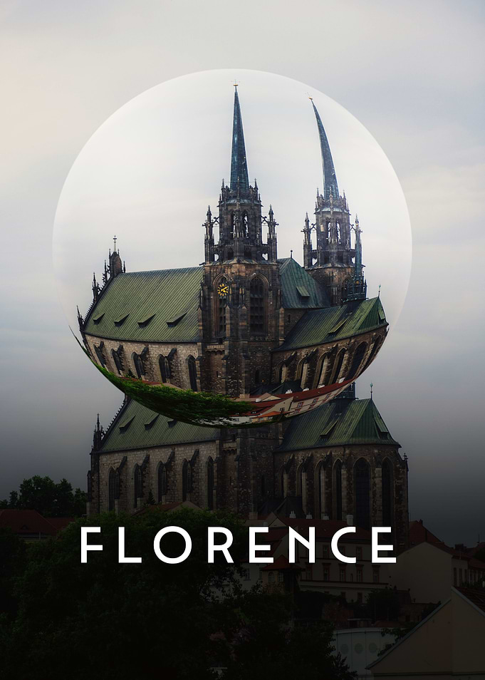 Florence Italy Glass Orb