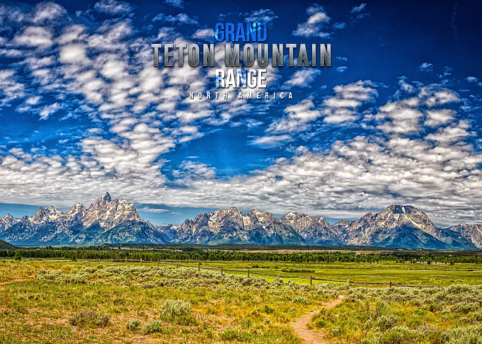 Grand Teton Mountain Range