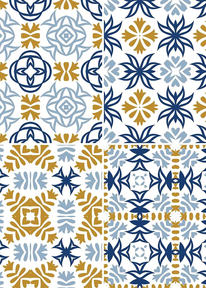 Mediterranean BlueTile 129