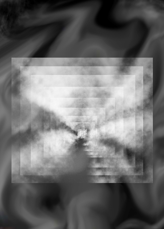Pyramids in the clouds