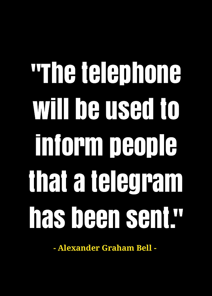 Graham Bell quotes