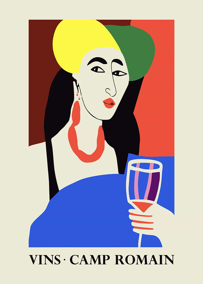 French Wine Advertising
