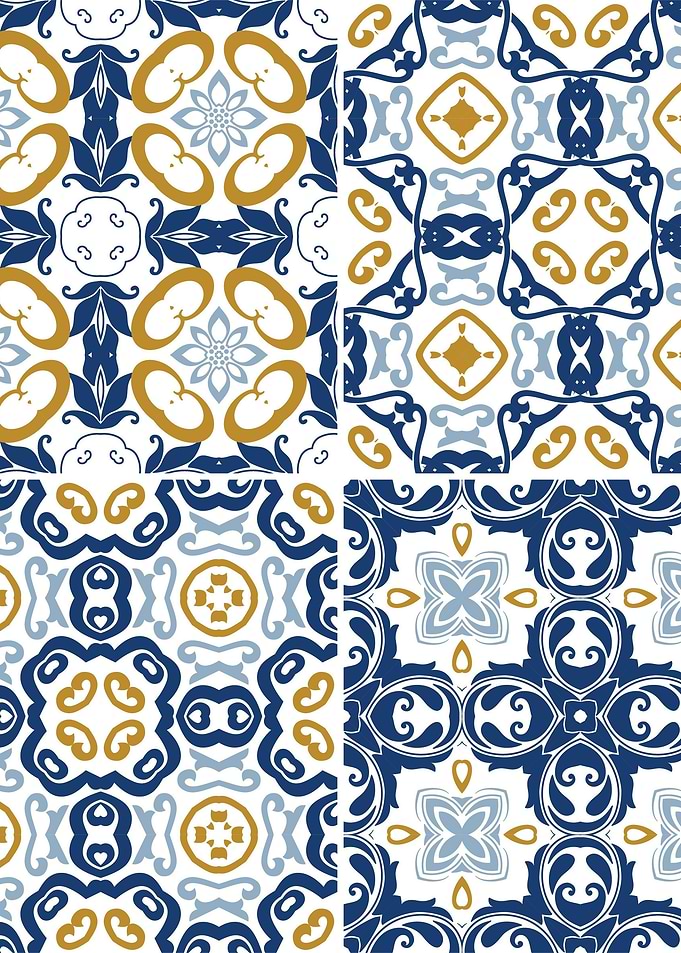 Mediterranean BlueTile 127