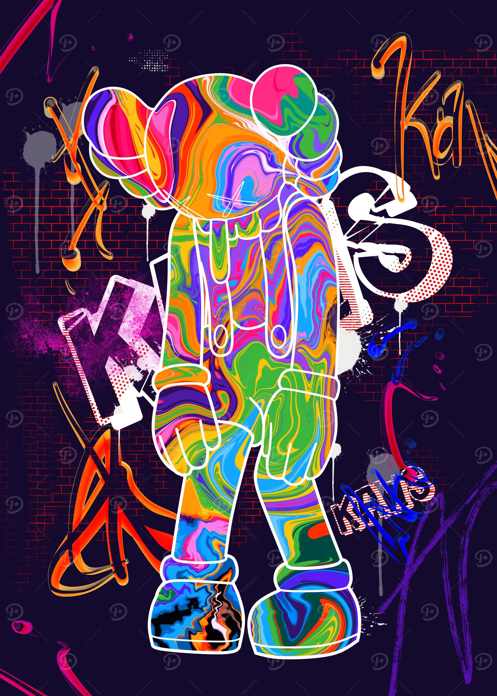 Graffiti Kaws