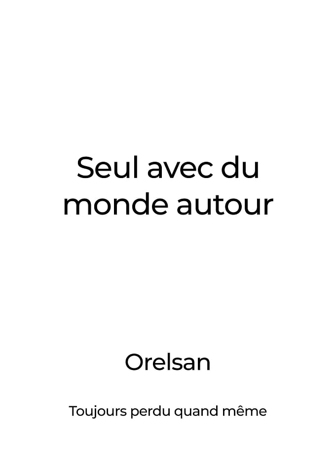 Orelsan CivilisationPerdue