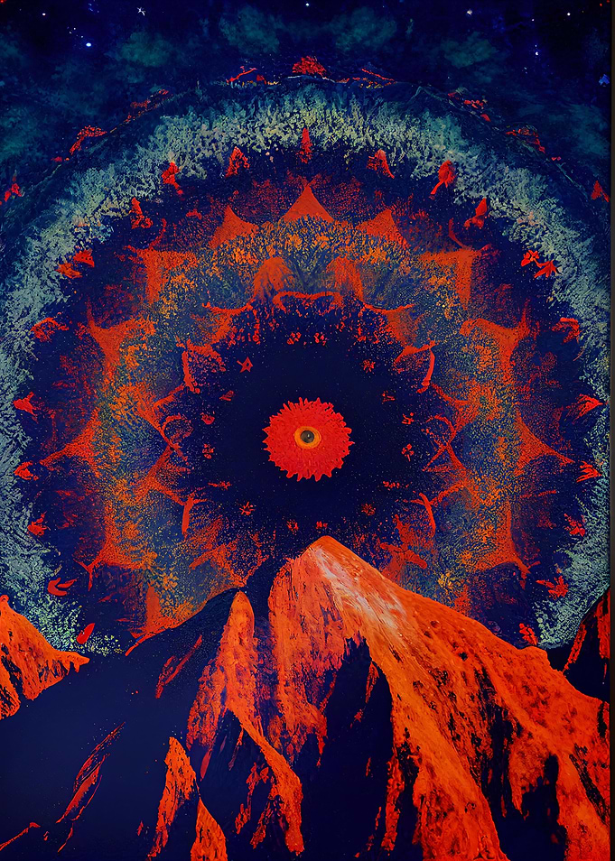 Boho Colorful Mandala