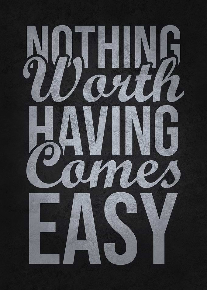 Nothing Worth Having Easy