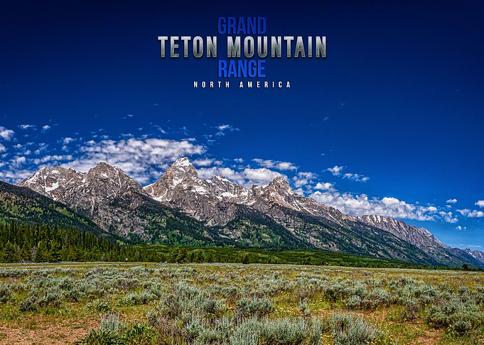 Grand Teton Mountain Range