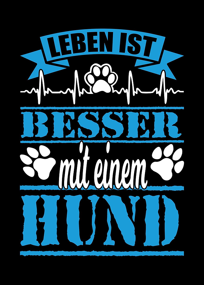 Lustiger Hunde Spruch
