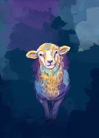 Sheep Portrait