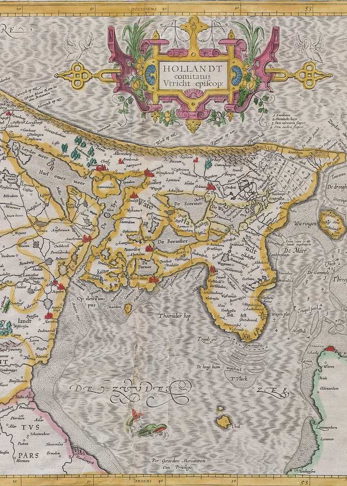 Map of Holland
