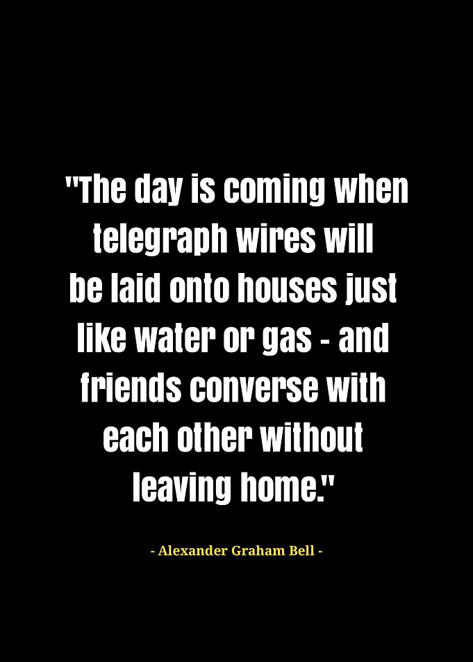 Graham Bell quotes