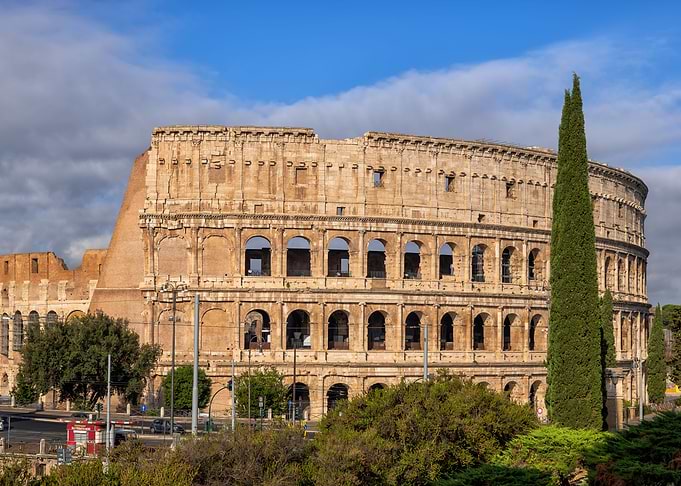 The Colosseum In Rome