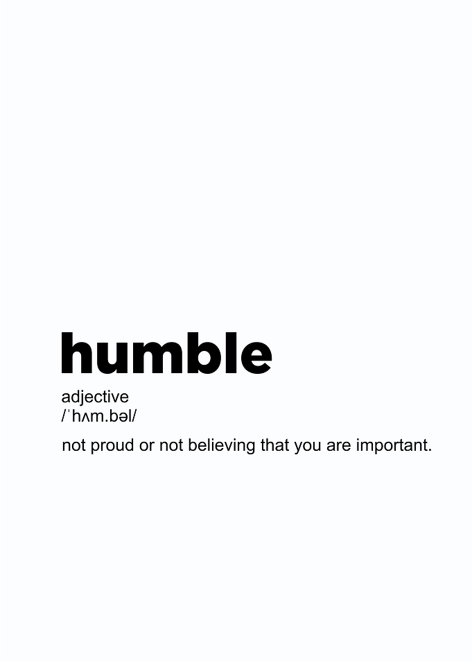 humble definition art