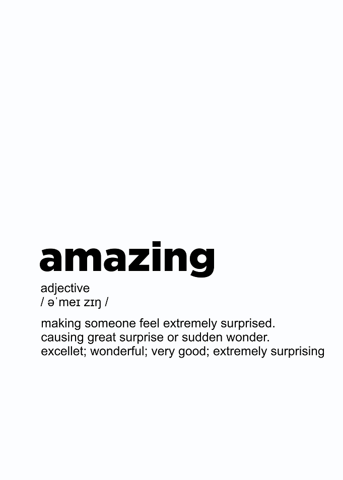 amazing definition art