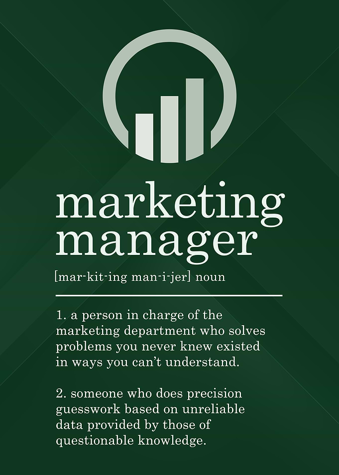 Funny Marketing Definition