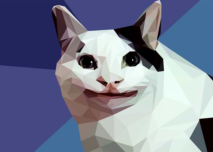 polite cat meme