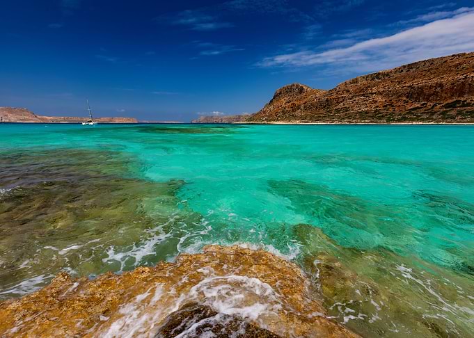 Balos lagoon Greek Island