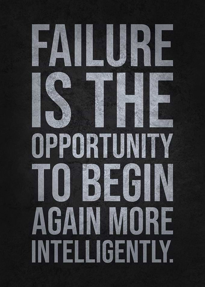 Failure Is Opportunity