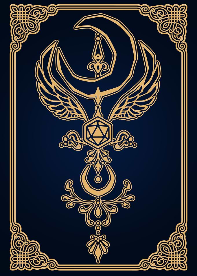 Moon wings Spell card