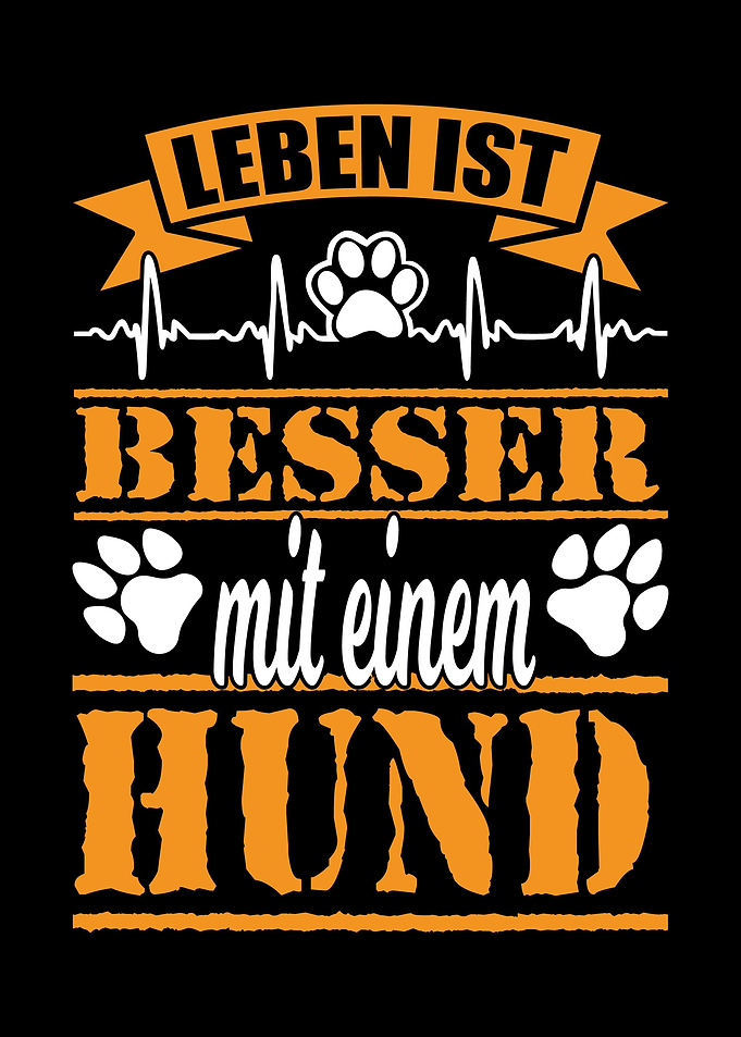 Lustiger Hunde Spruch
