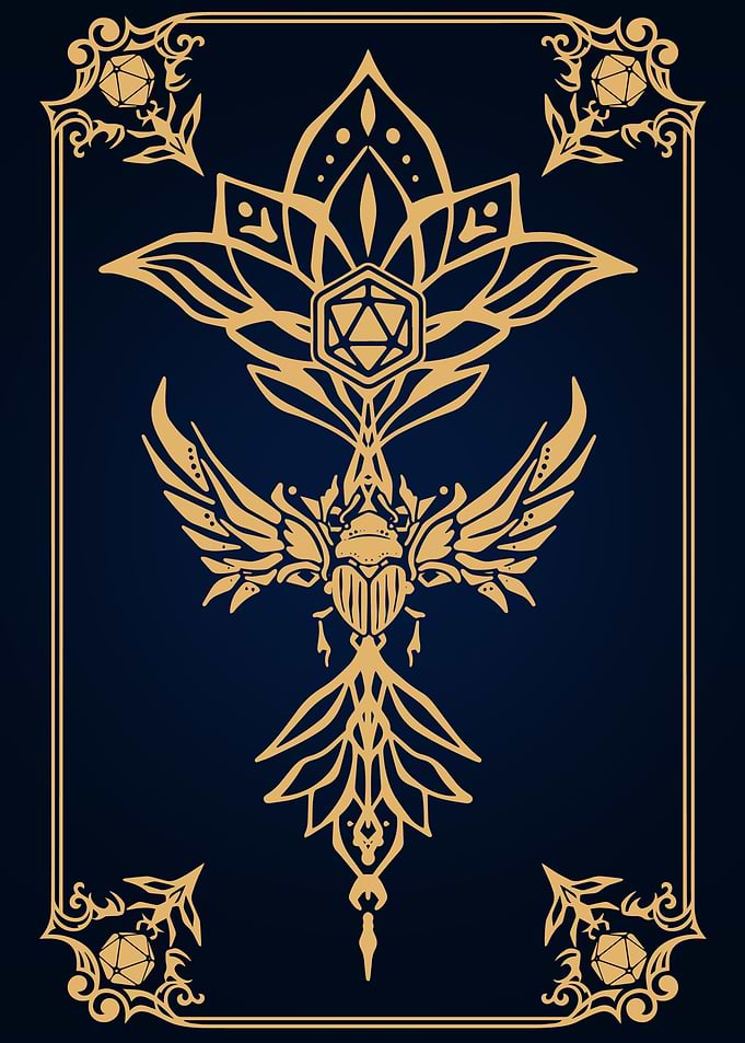 Egyptian scarab Spell card