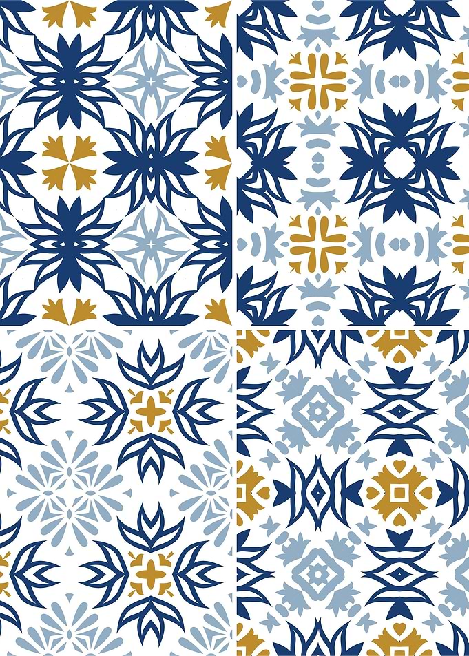 Mediterranean BlueTile 132