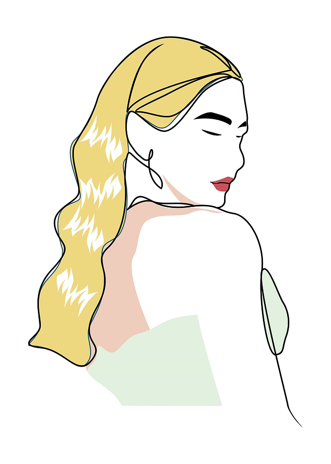one line art