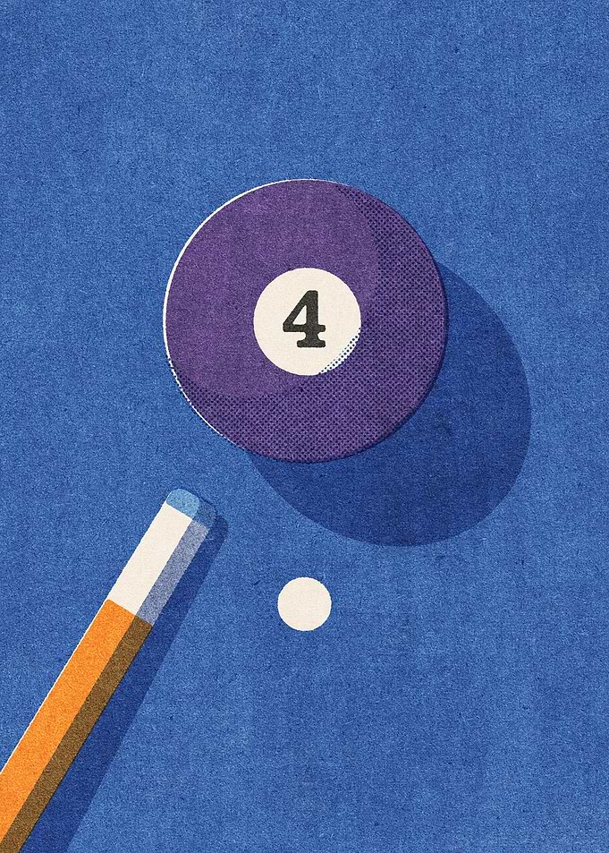 Billiards Ball 4 I