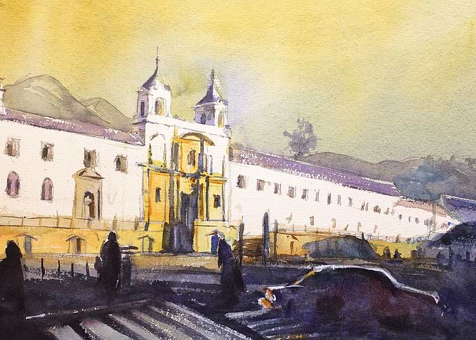 Plaza de Armas Quito Art