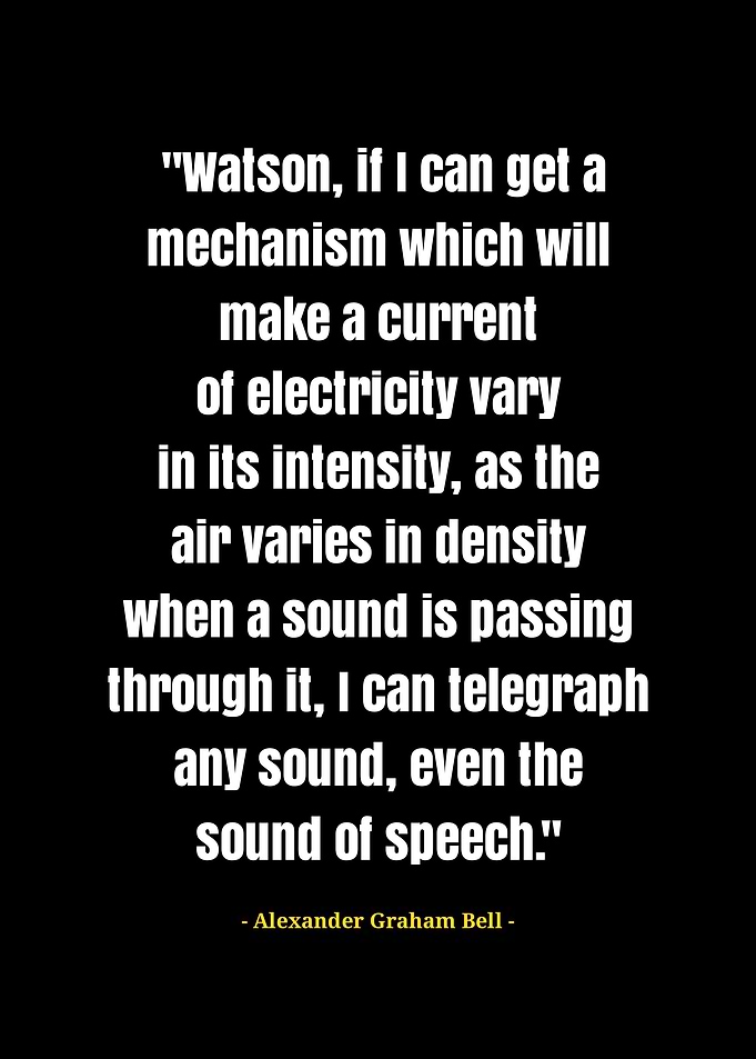 Graham Bell quotes