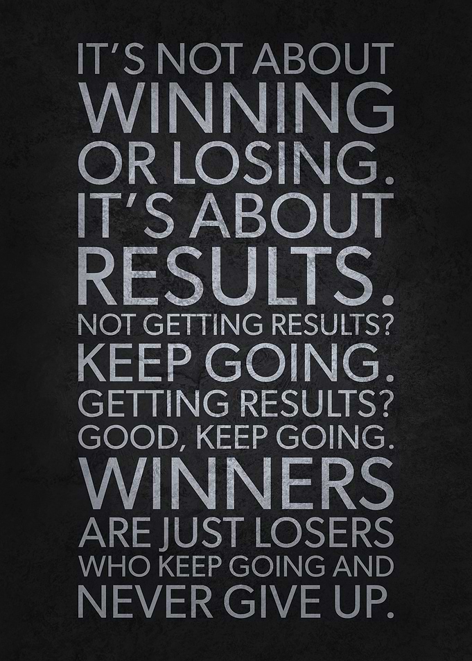 About Winning vs Losing