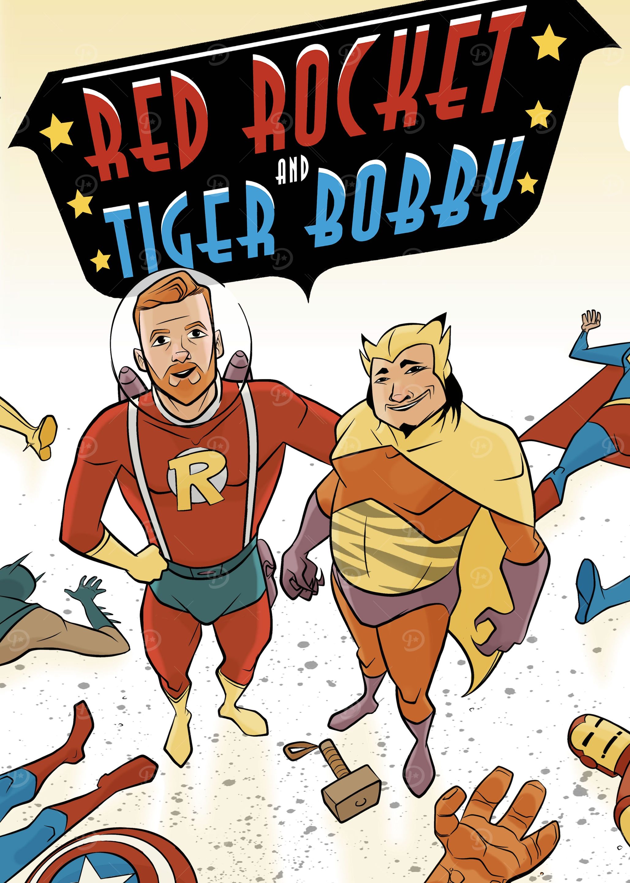 Red Rocket and Tiger Bobby