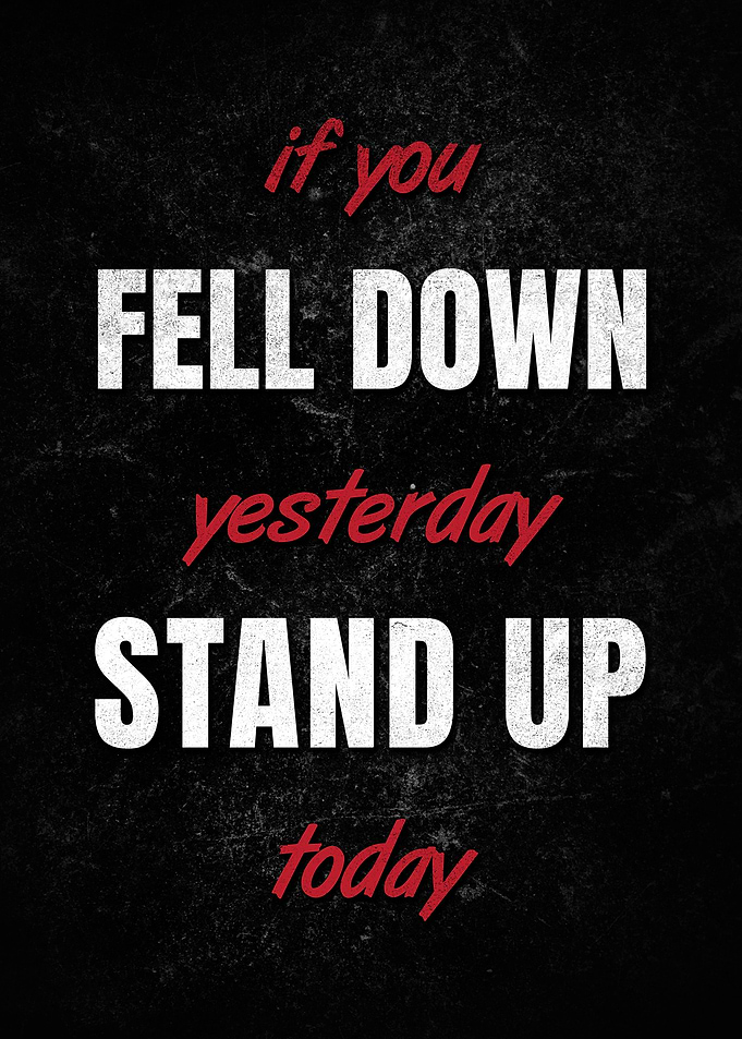 Motivational Quote poster