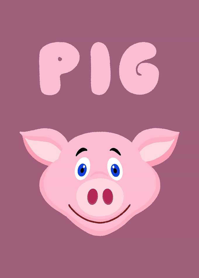 cute pig