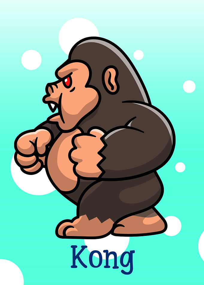 Kong Cartoon