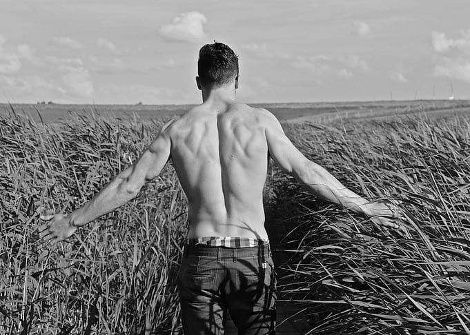 Masculine from behind