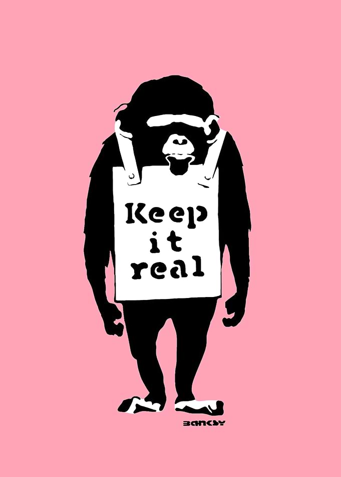 Banksy Monkey