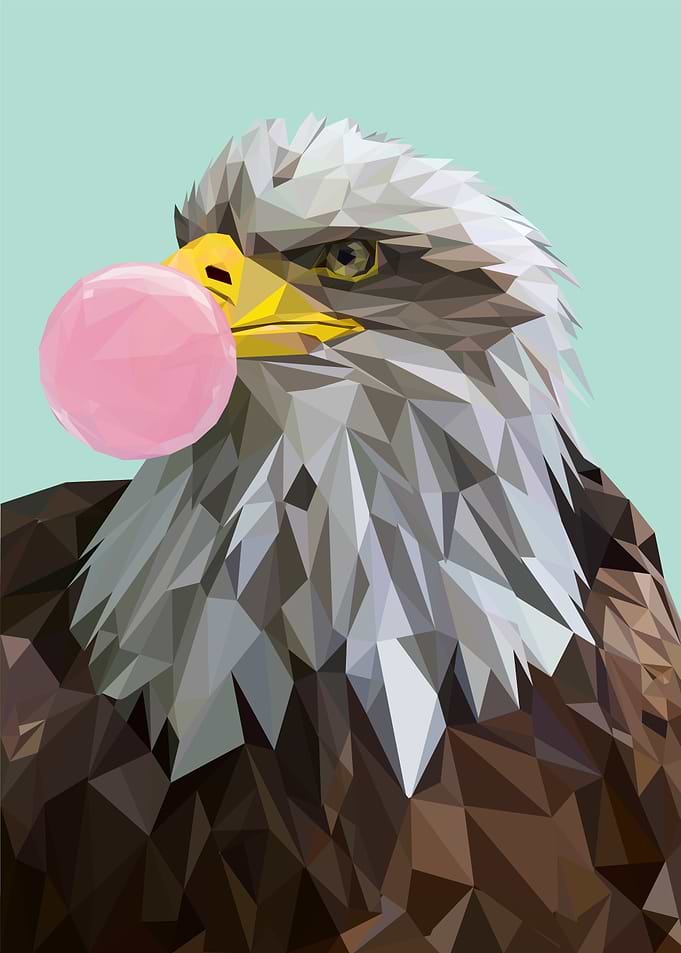 eagle bubble gum