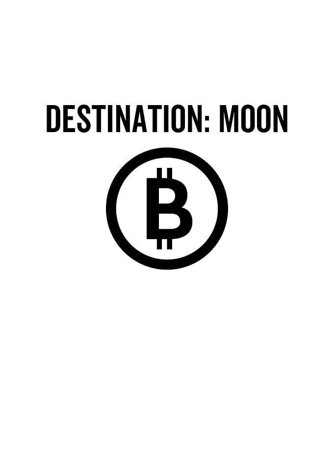 Bitcoin Destination Moon