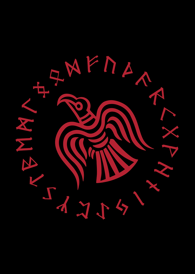 Odin Raven Viking Runes