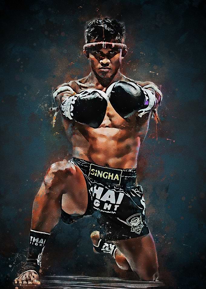 Splatter king Muay Thai