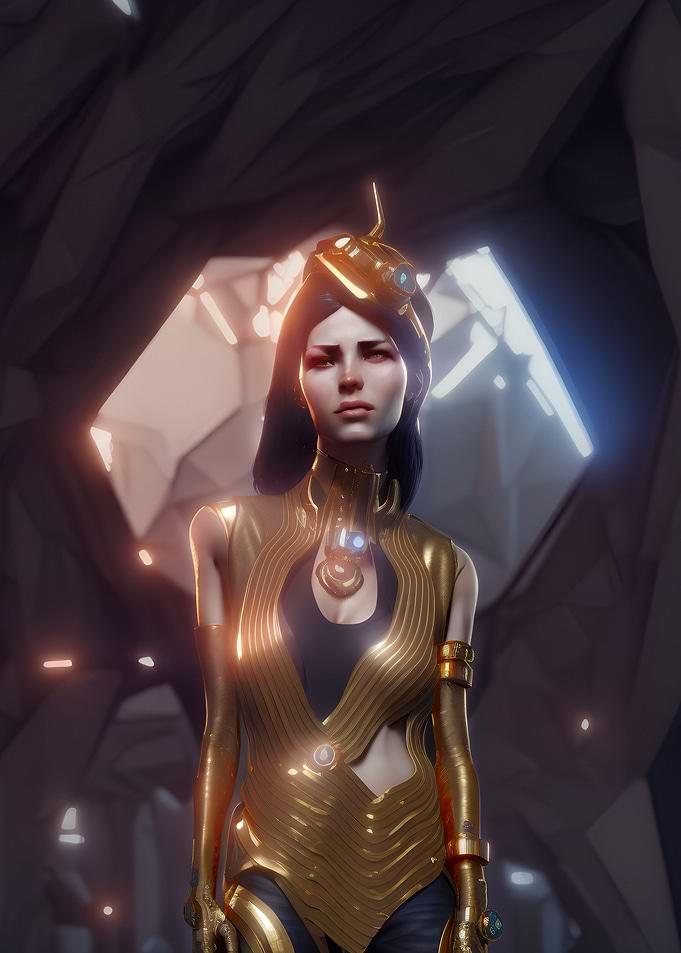 futuristic art