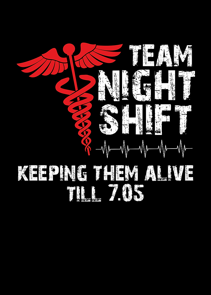 Team night shift nurse