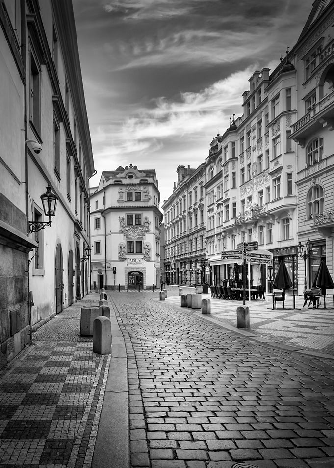 Karlova alley in Prague